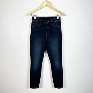 MOTHER Women’s High Waisted‎ Looker Ankle Skinny Jean in Last Call Size 25